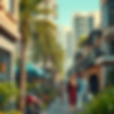 Community Vibe Around Marlowe House 2 Vibrant community atmosphere surrounding Marlowe House 2