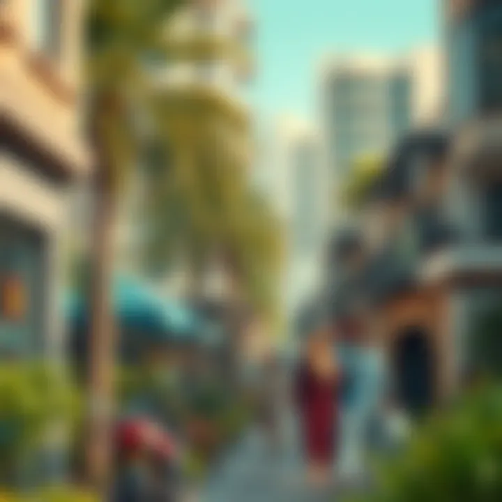 Community Vibe Around Marlowe House 2 Vibrant community atmosphere surrounding Marlowe House 2