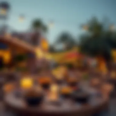 Local Dining Experiences in Minutes Meadows Village An inviting dining setting highlighting local cuisine in Minutes Meadows Village