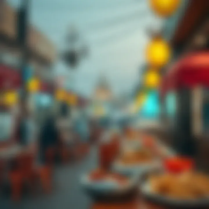 Vibrant local dining scene featuring traditional and modern cuisine