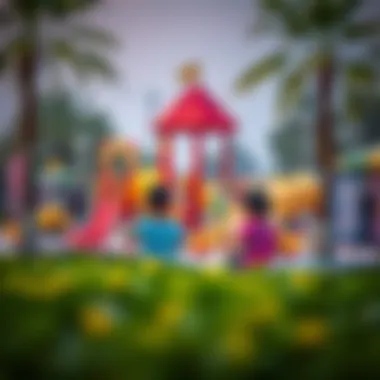 Children Playing at Mushrif Park Children engaging in various activities at the Mushrif Park Play Area, showcasing the family-friendly atmosphere.