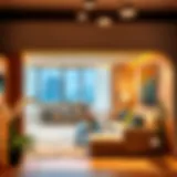 Stylish Partition Room Design Stylish partition room in Al Quoz with modern decor