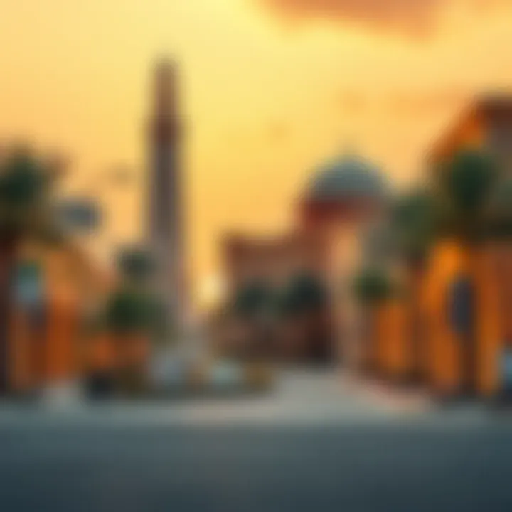 Cultural Landmarks in Mirdif Cultural landmarks in Mirdif representing the neighborhood's identity