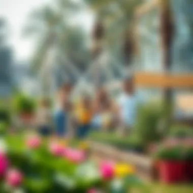 Community event taking place at Redwood Nursery