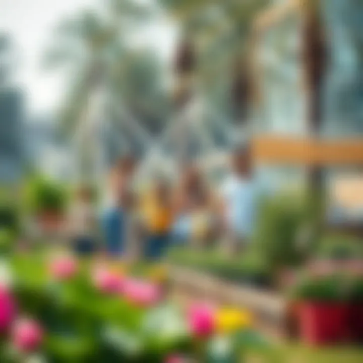 Community event taking place at Redwood Nursery