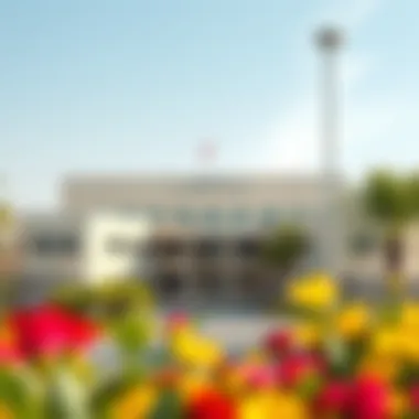 A local school within the Remraam community, emphasizing educational facilities