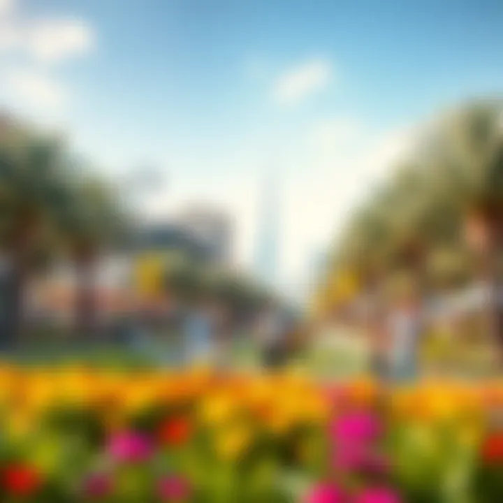 Vibrant Community Park in Riviera Residence Vibrant community park bustling with activities in Riviera Residence