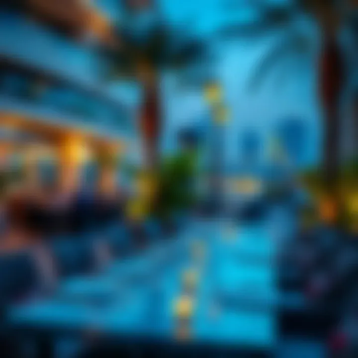 Outdoor Dining Experience in Riviera Residence Elegant outdoor dining setup showcasing Riviera Residence culture