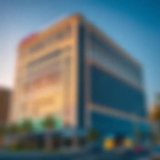 Saratoga Building Architectural Façade Architectural façade of the Saratoga Building