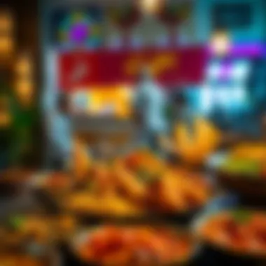 A beautifully presented platter of traditional dishes from Sarhad Darbar