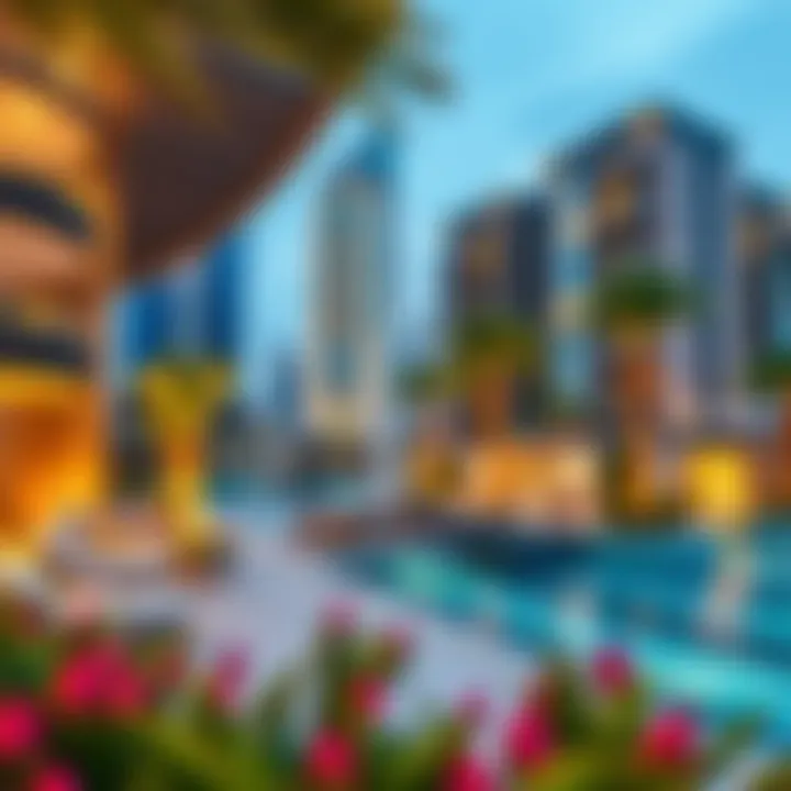 Luxurious amenities available within Sunrise Building