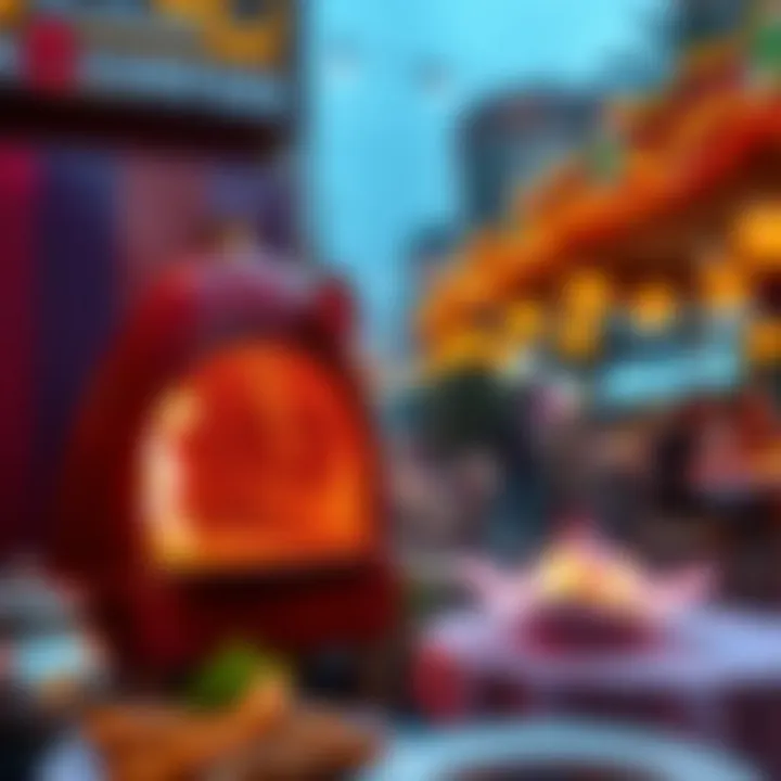 The Heart of Tandoori Cooking: The Tandoor Traditional tandoor oven, a hallmark of tandoori cuisine