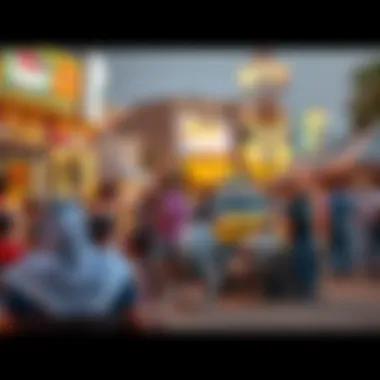 Community gathering at Wasl Quartz highlighting its role in social interaction