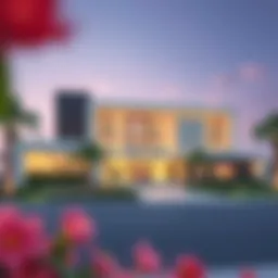 Luxury villa in Damac Hills 2 showcasing modern architecture