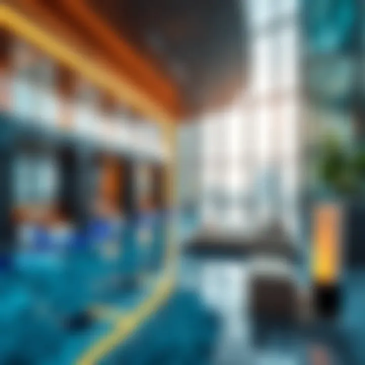 Luxurious amenities featured in the JLT tower