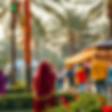 Cultural Vibrancy: Events in Dubai's Public Parks Cultural events taking place in a park environment