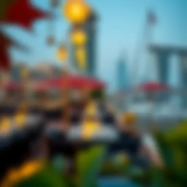 Charming waterfront dining at Creek Harbour