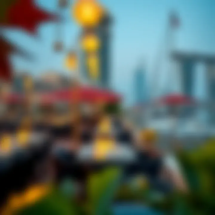 Charming waterfront dining at Creek Harbour