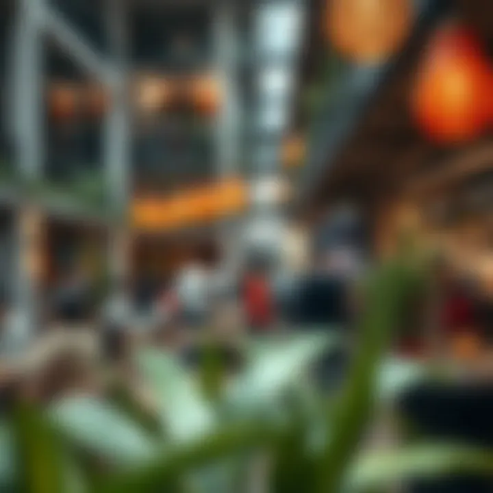 Community space within The Design House emphasizing cultural interaction