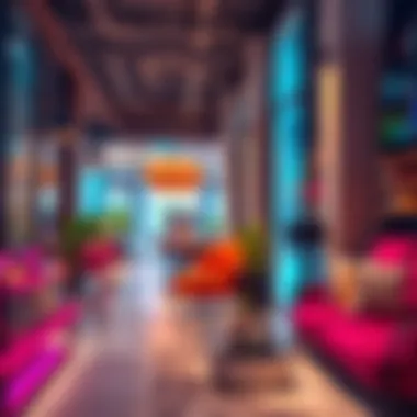 Interior of The Design House highlighting innovative design elements