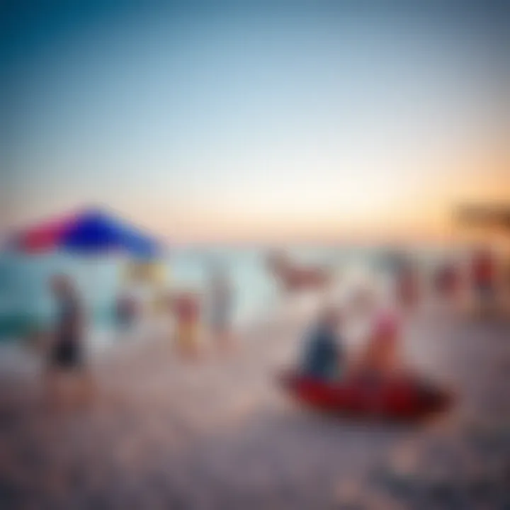 Recreational activities in Jebel Ali beach