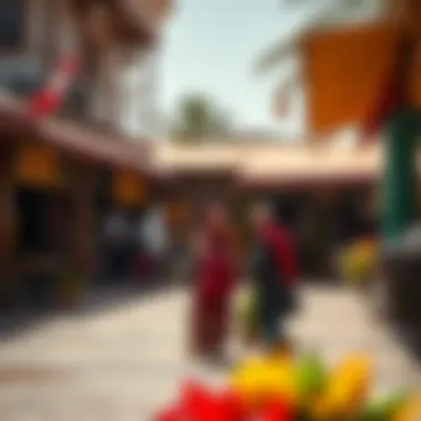 Local lifestyle depicted through community interactions