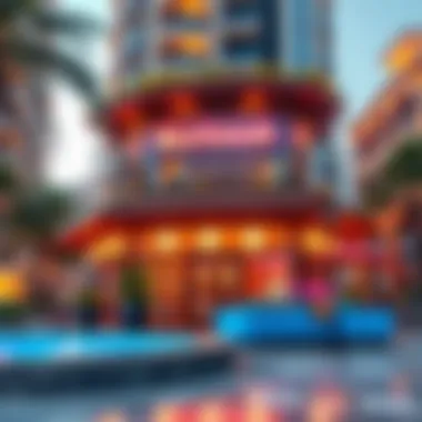 Stylish amenities available at Muntazah Complex