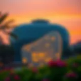 Architectural marvel of The Pavilion Al Furjan showcasing its modern design.