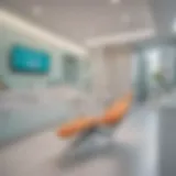 Modern dental clinic interior featuring advanced technology