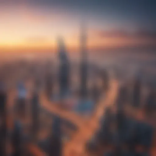 Stunning skyline of Dubai showcasing modern architecture