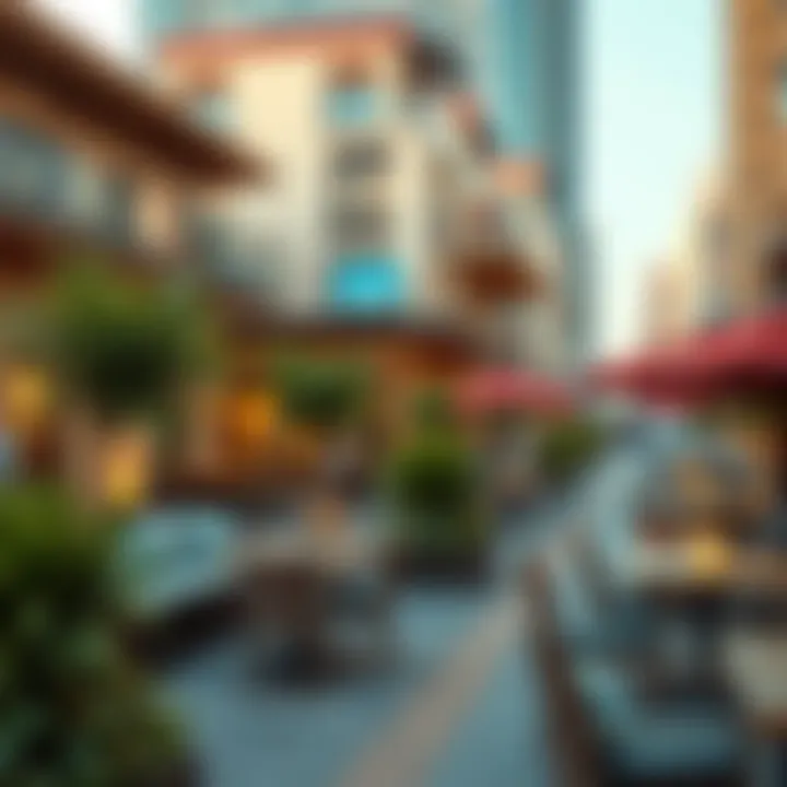 Close-up of modern amenities available at Wasl Trio