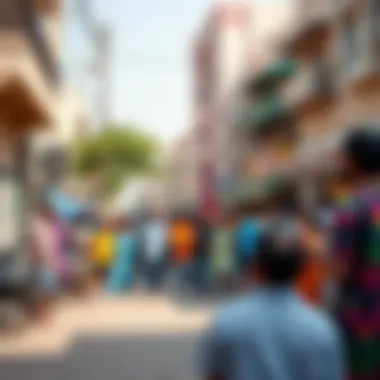 Community gathering highlighting the spirit of Karama