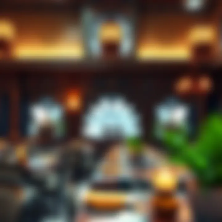 Cultural Ambiance of Tihama Mandi Restaurant Interior decor reflecting the rich cultural heritage of the restaurant