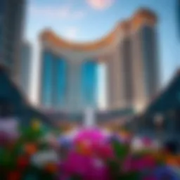 Stunning architecture of Victoria Residence