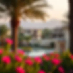 A picturesque view of Virgin Arabian Ranches showcasing lush greenery and elegant villas