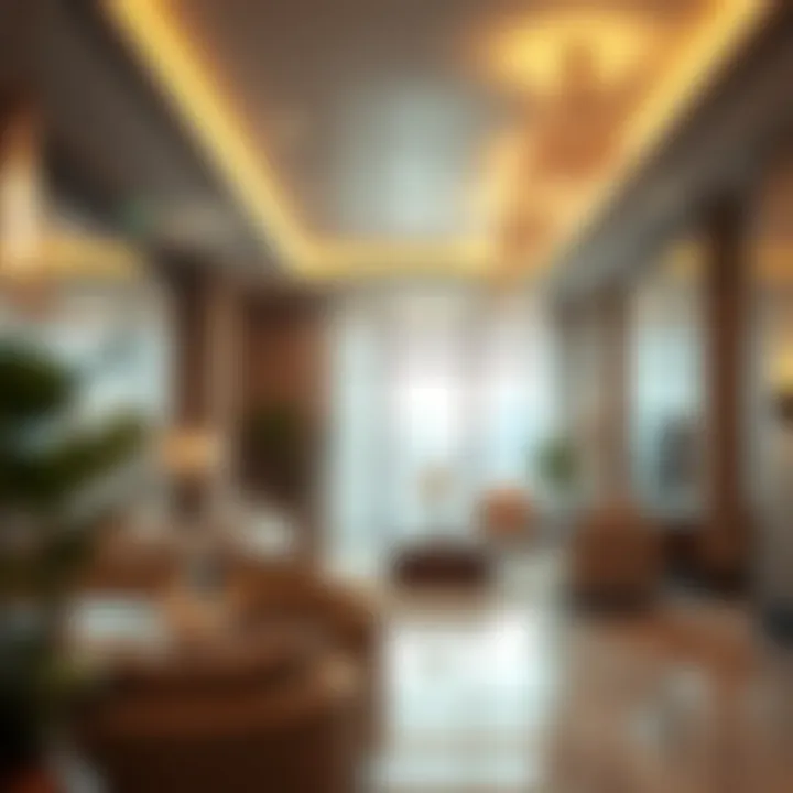 Interior space of Windsor Manor highlighting modern amenities and design