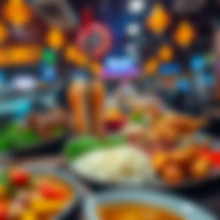 Culinary Diversity at Fillet King A beautifully arranged plate of diverse dishes reflecting the culinary diversity at Fillet King.