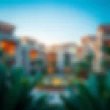 Innovative Architecture of Gate Village 8 A stunning view of Gate Village 8 showcasing its innovative architectural design