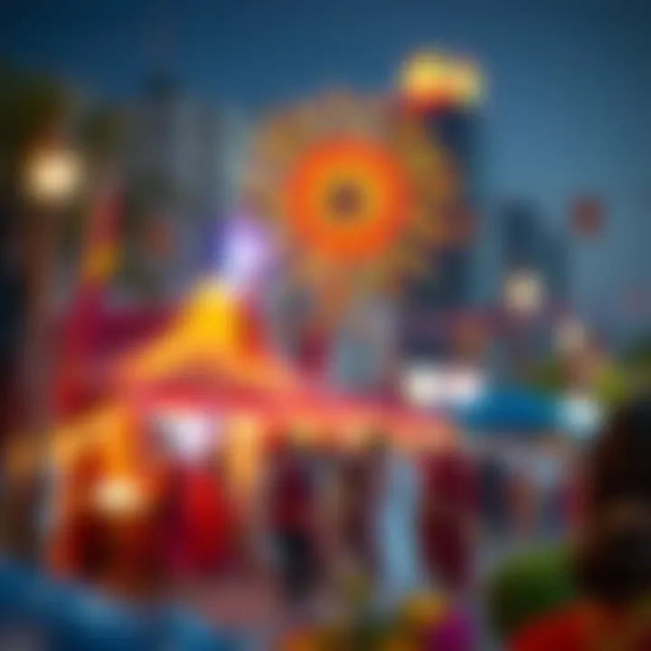 Celebrating Culture in GCR Qusais Cultural festival celebration in GCR Qusais