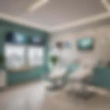 Consultation room equipped with advanced medical technology