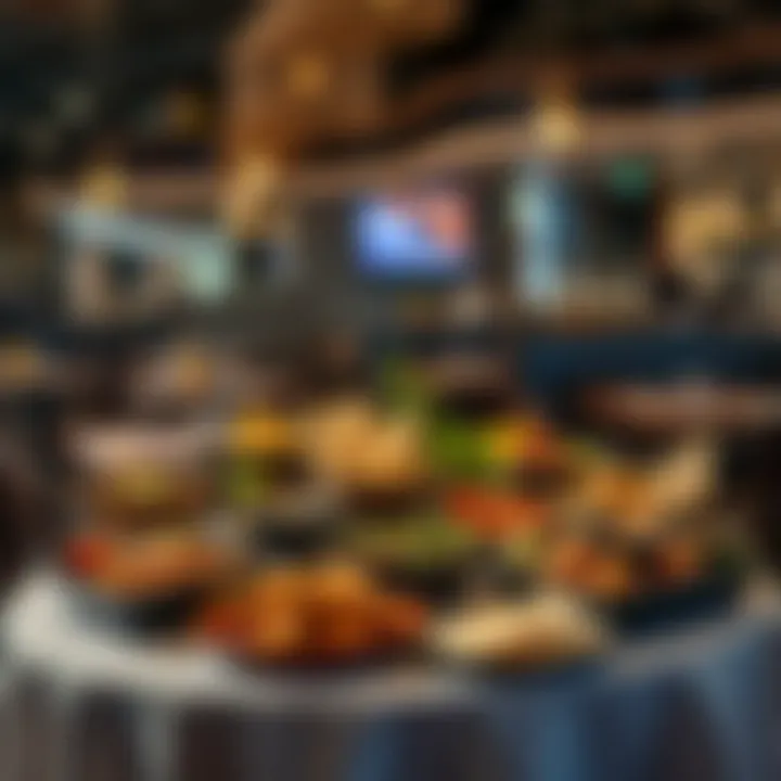 Diverse Culinary Offerings at Highway Restaurant A beautifully arranged table featuring an array of dishes representing the diverse menu offerings