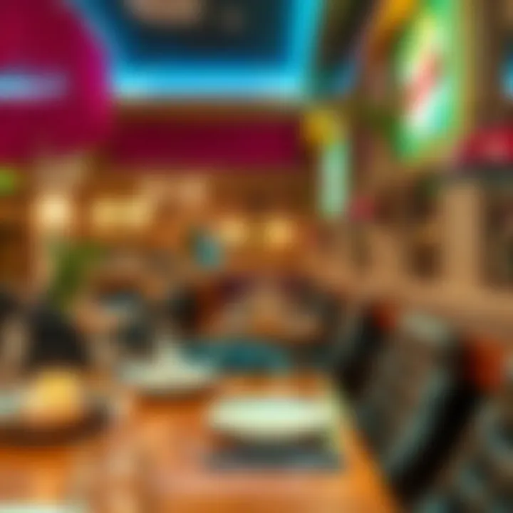 Cultural Ambiance of Highway Restaurant Interior decor of Highway Restaurant Al Nahda 1 reflecting the cultural essence of the Al Nahda community