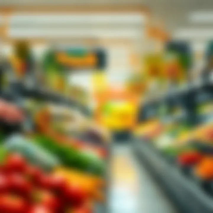 Fresh Produce Section Highlights An inviting section for fresh produce