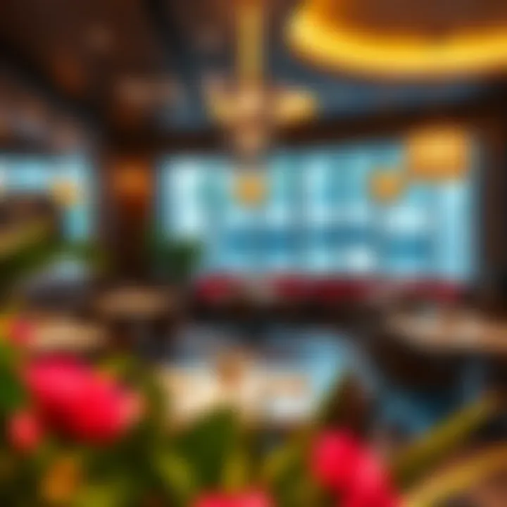 Elegant Ambiance of J5 Restaurant Stylish interior design of J5 Restaurant