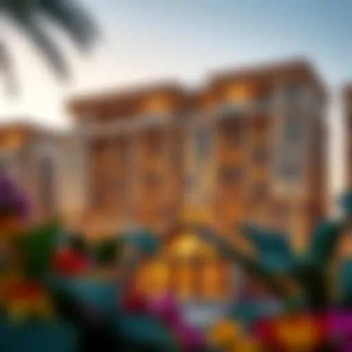 Architectural Elegance of Jade Residence Stunning exterior view of Jade Residence showcasing its architectural elegance