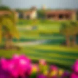 Stunning view of the lush fairways at Jumeirah Golf Estates