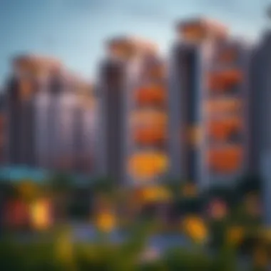 Stunning architectural design of residences in Jumeirah Heights