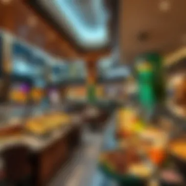 Culinary Delights at JVC Mall Dining area with a variety of cuisines on display