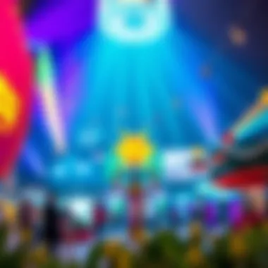 Exciting Entertainment Options at JVC Mall Entertainment zone featuring recreational activities and events