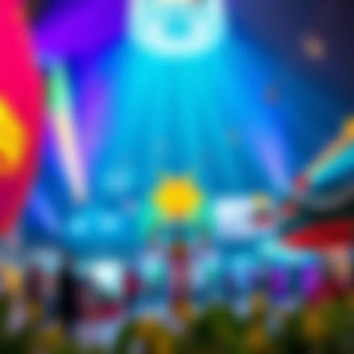 Exciting Entertainment Options at JVC Mall Entertainment zone featuring recreational activities and events